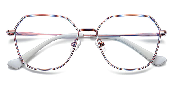 gleamix-light-pink-geometric-eyeglasses-1