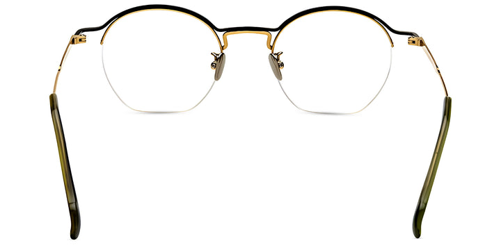 Exellia-onyx-golden-round-eyeglasses-3