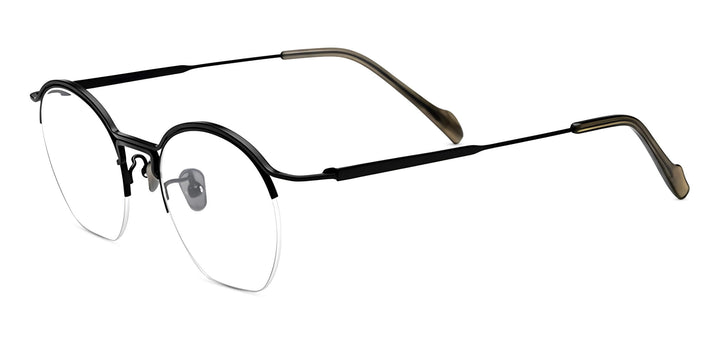 Exellia-black-round-eyeglasses-2