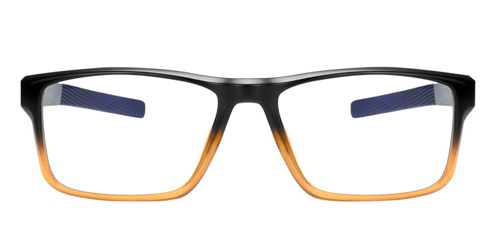 Aurora-shiny-gradient-orange-rectangle-eyeglasses-1