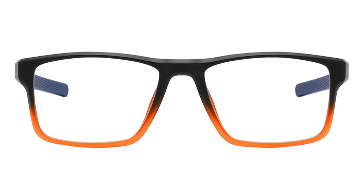 Aurora-matte-gradient-orange-rectangle-eyeglasses-1