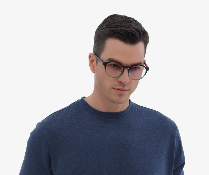 aura-gradient teal-oval-eyeglasses-male-1