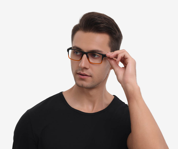 aurora-matte-gradient-orange-rectangle-eyeglasses-male-2