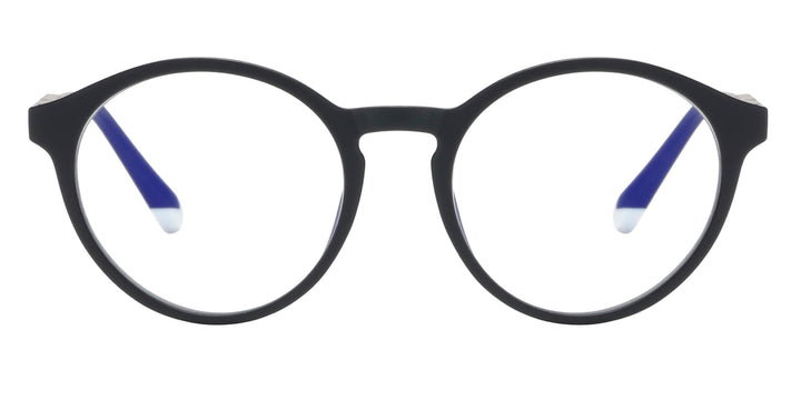 Aura-matte-black-oval-eyeglasses-1