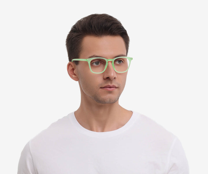 cruise-pastel green-square-eyeglasses-male-1