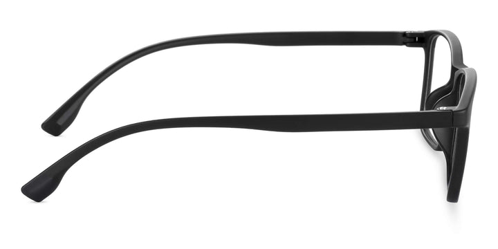 Elite-matte-black-rectangle-eyeglases-3