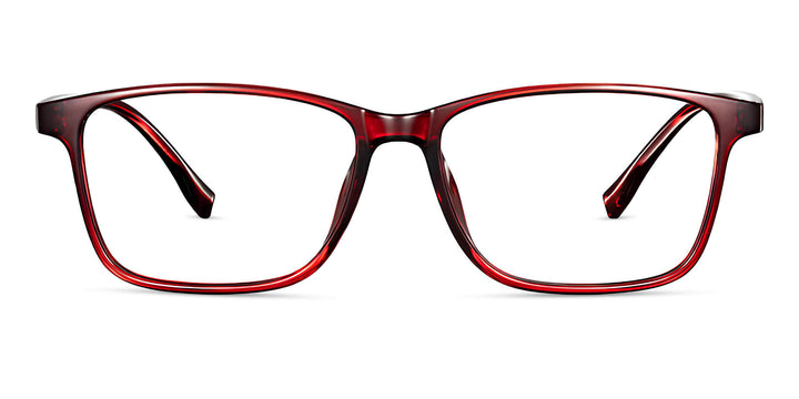 elite-red-rectangle-eyeglasses-1