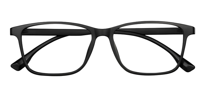 elite-matte black-rectangle-eyeglases-3