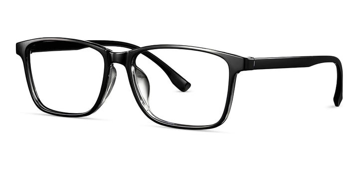 elite-shiny black-rectangle-eyeglasses-2