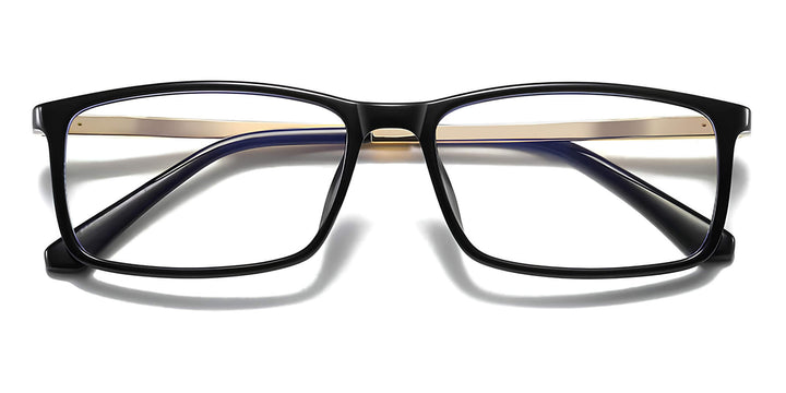 rhombus-shiny-black-rectangle-eyeglasses-1