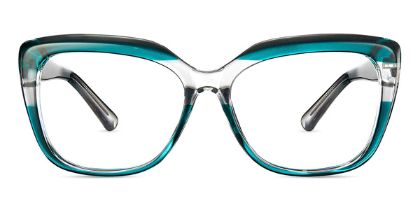 elle-emerald-cat eye-eyeglasses-1