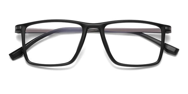 ellen-matte black-rectangle-eyeglasses-1