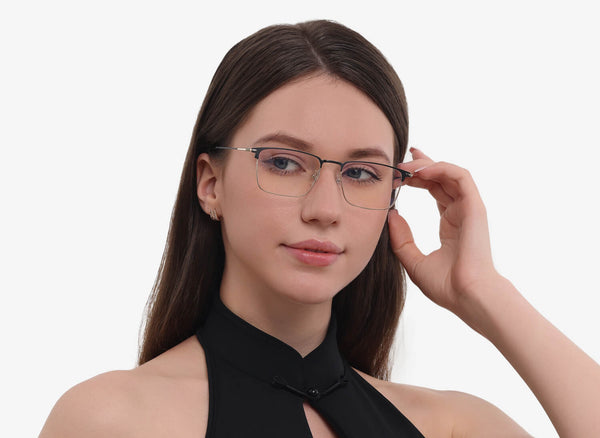 gusto-black-rectangle-eyeglasses-female