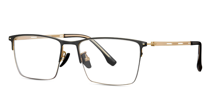 Metrix-onyx-golden-rectangle-eyeglasses-2