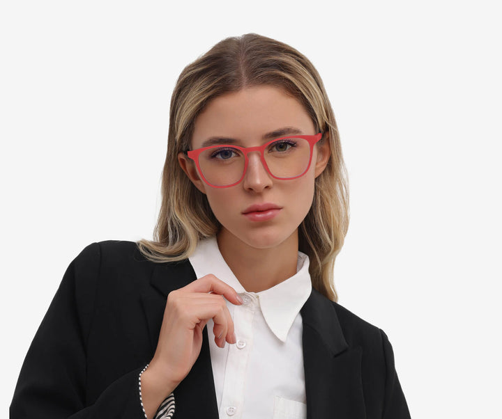 tesla-burgundy red-square-eyeglasses-female-1