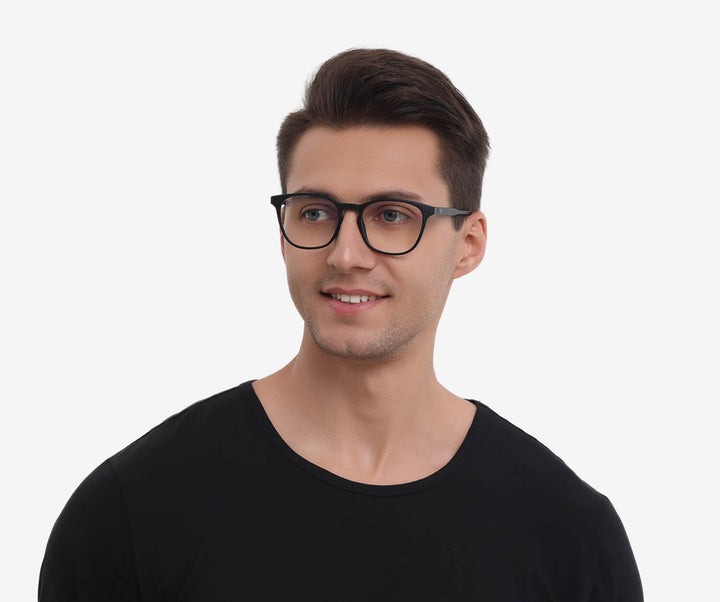 tesla-matte black-square-eyeglasses-male-2