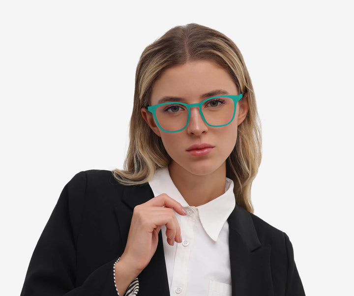 tesla-sea green-square-eyeglasses-female-2