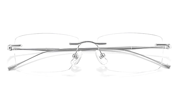 titanova-silver-rectangle-eyeglasses-1