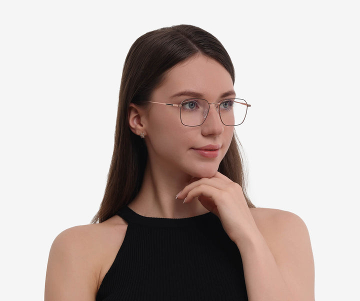 vigor-rose gold-geometric-eyeglasses-female-2