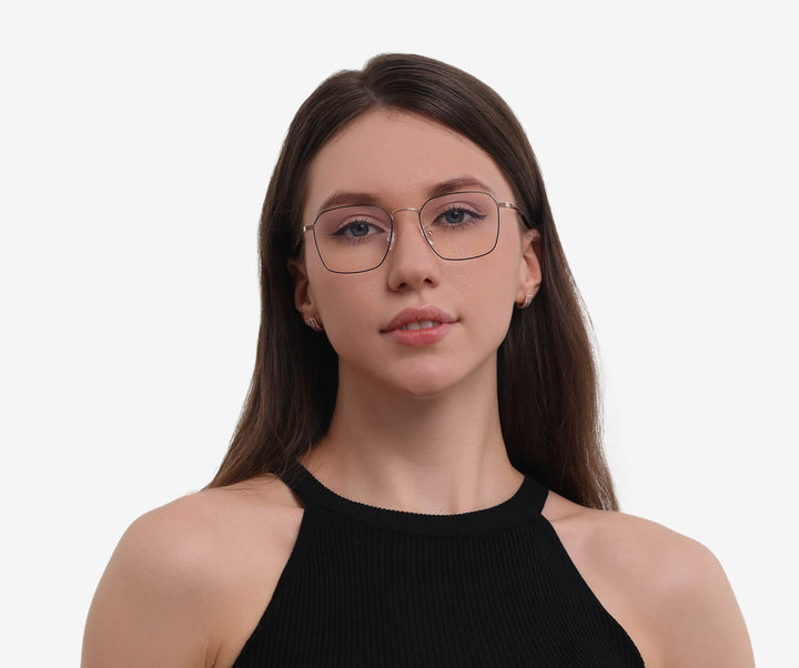 vigor-rose gold-geometric-eyeglasses-female-1