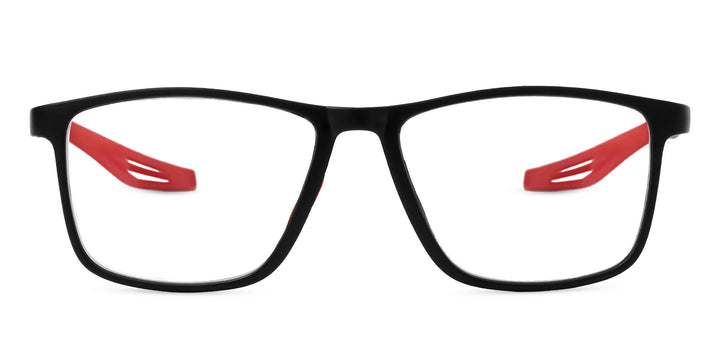 xenor-black-red-rectangle-eyeglasses-1