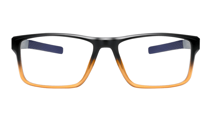 aurora-shiny gradient orange-rectangle-eyeglasses-1