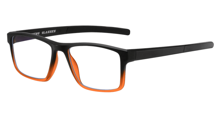 aurora-matte gradient orange-rectangle-eyeglasses-2