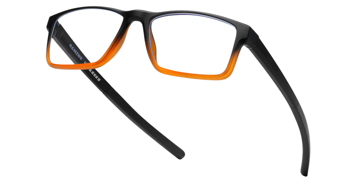 aurora-matte gradient orange-rectangle-eyeglasses-3