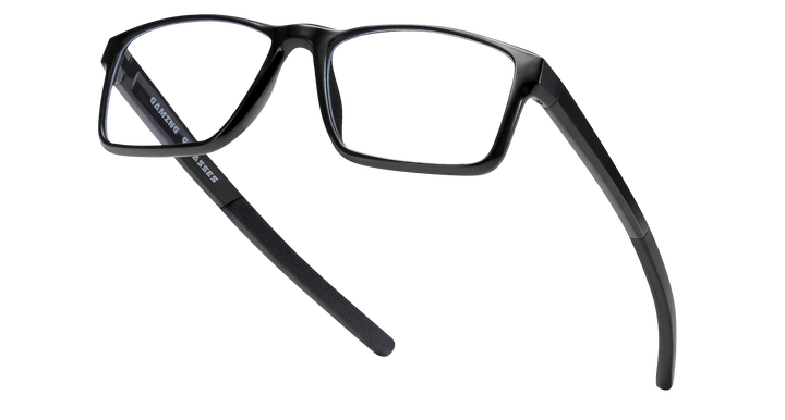 aurora-shiny black-rectangle-eyeglasses-4