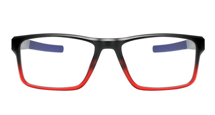 aurora-shiny gradient red-rectangle-eyeglasses-1