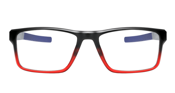 aurora-shiny gradient red-rectangle-eyeglasses-1