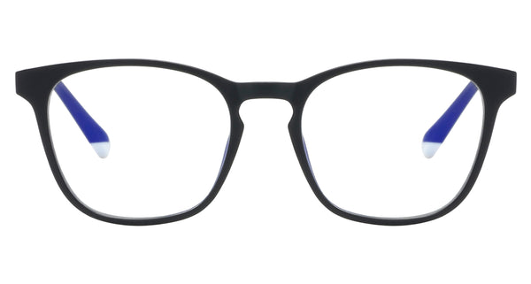 tesla-matte black-square-eyeglasses-1