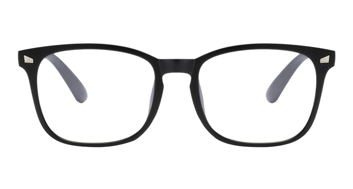 edgeworth-matte black-rectangle-eyeglasses-1